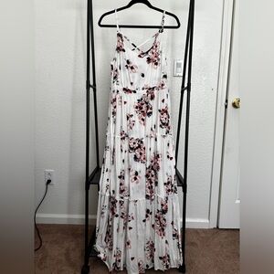 Floral Tiered Maxi Dress